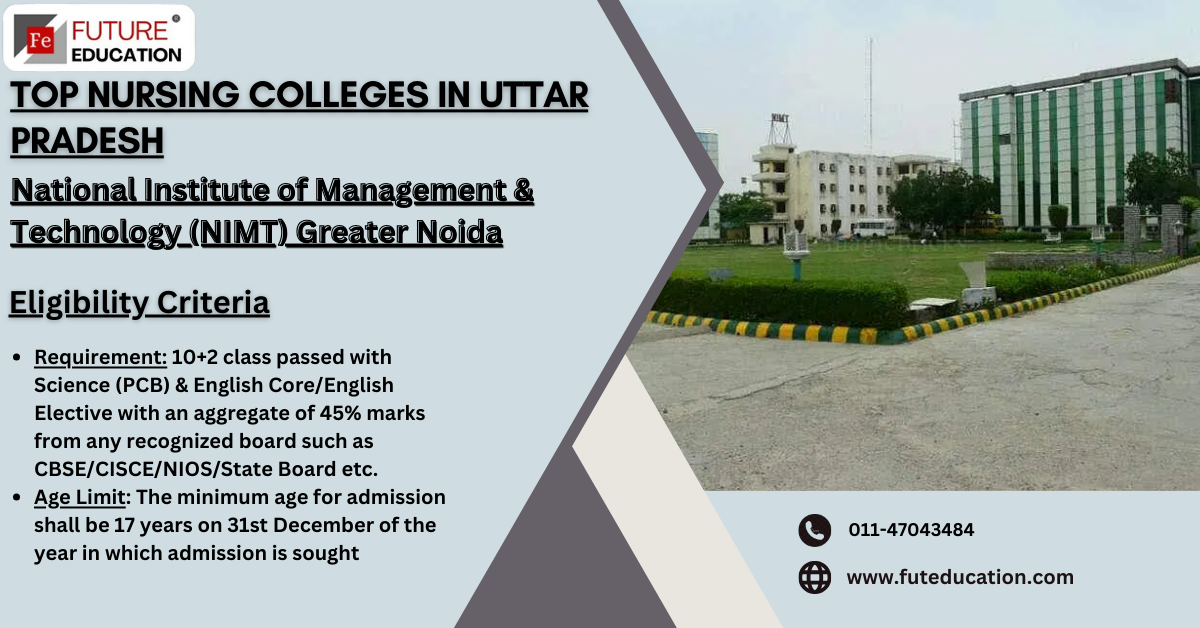 General Nursing and Midwifery [GNM] From NIMT, Greater Noida