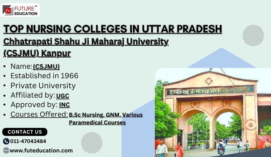 Chhatrapati Shahu Ji Maharaj University - [CSJMU],Kanpur, Uttar Pradesh has 287 Courses with Average Fees 104200 per year. Top Courses at Chhatrapati Shahu Ji Maharaj University - [CSJMU] Kanpur, Uttar Pradesh  are B.Ed, B.P.Ed, M.Ed