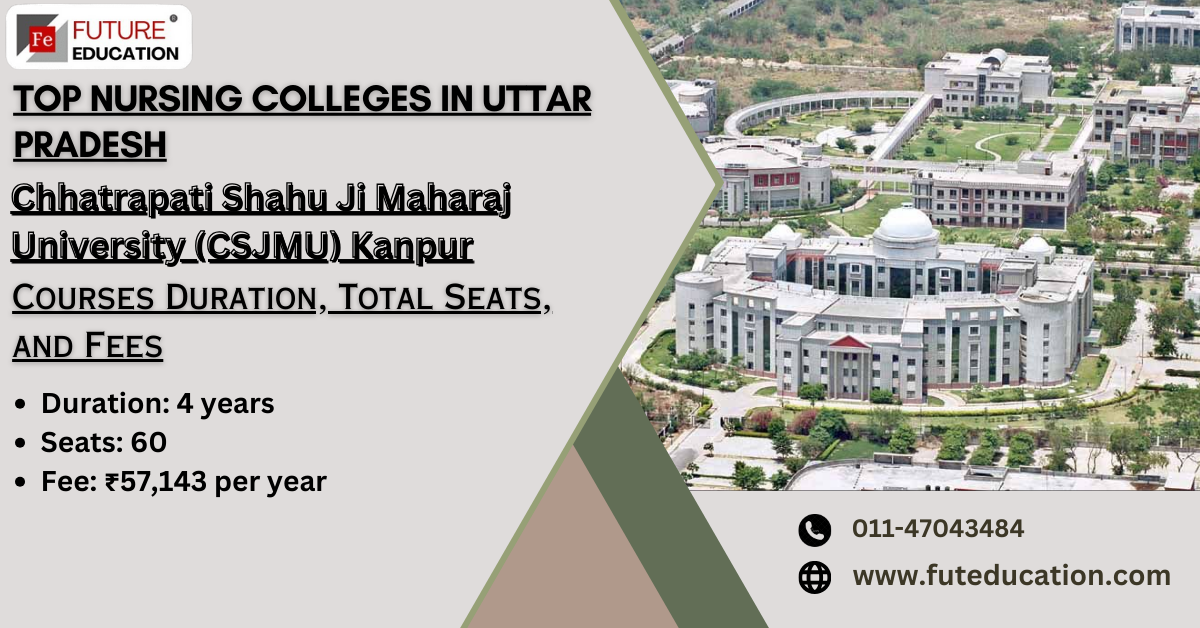 Chhatrapati Shahu Ji Maharaj University - [CSJMU],Kanpur, Uttar Pradesh has 287 Courses with Average Fees 104200 per year. Top Courses at Chhatrapati Shahu Ji Maharaj University - [CSJMU] Kanpur, Uttar Pradesh  are B.Ed, B.P.Ed, M.Ed