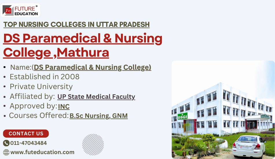 DS Paramedical and Nursing College Mathura 2024-25: Fees