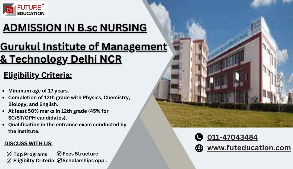 GURUKUL INSTITUTE OF NURSING, District 24 Parganas  Courses: Degree, Diploma, Certificate 2024