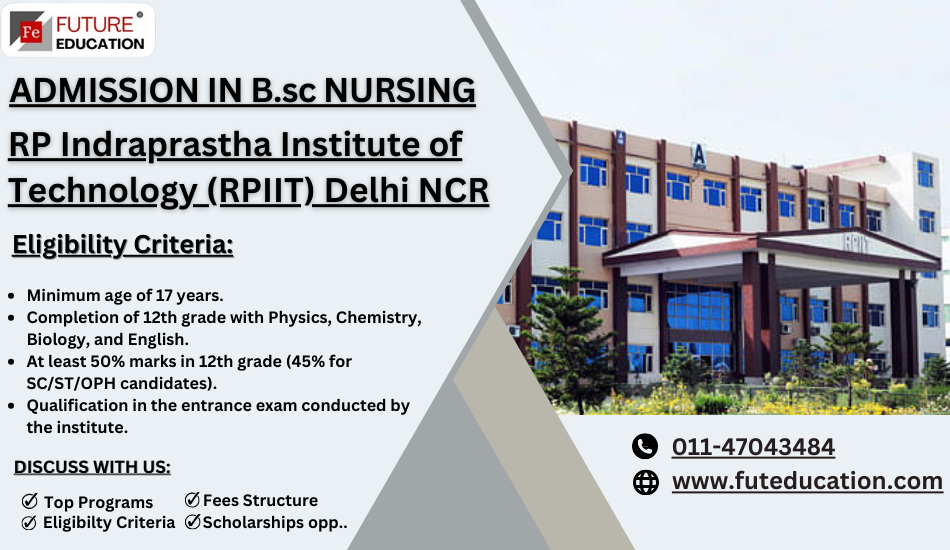 GNM at R.P. Inderaprastha Institute of Technology, Karnal: Courses & Fees 2024