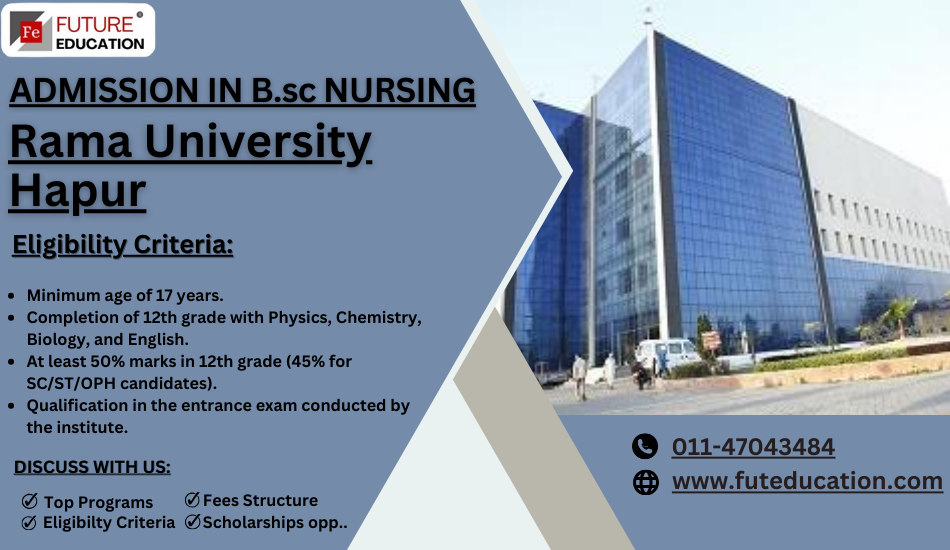 Nursing Admission Open 2024 – Rama University and Rama Medical College