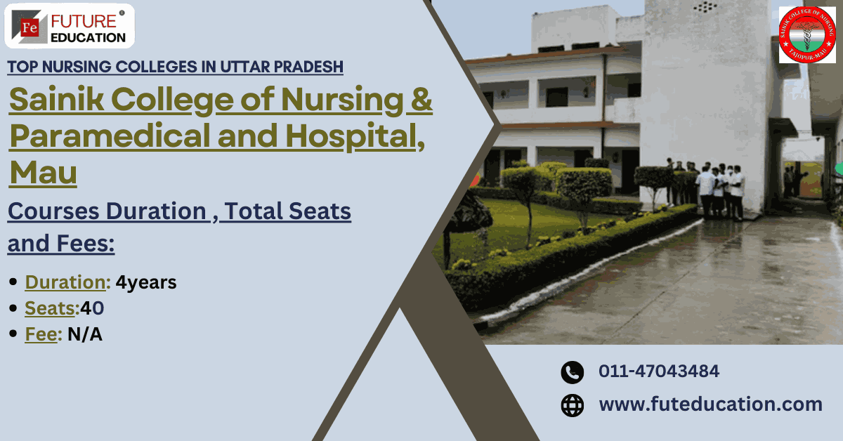 ANM at Sainik School of Nursing, Mau: Courses & Fees 2024