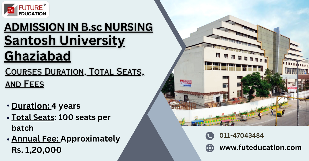 Nursing Courses at Santosh Institute of Allied Health Sciences, Ghaziabad: Eligibility & Fees 2024