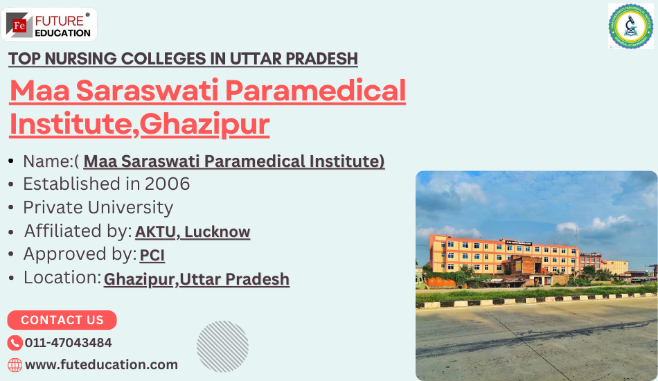 Maa Saraswati Paramedical Institute Ghazipur 2024-25: Fees